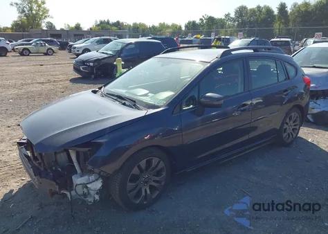 2016 Subaru Impreza 2.0I Sport Limited z USA, uszkodzony, nr VIN JF1GPAY64GH292522